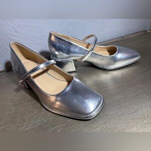 On Trend Chrome Mary Jane’s